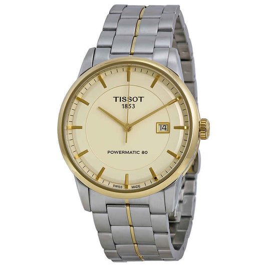 Tissot Powermatic 80 Ivory Dial Men's Watch